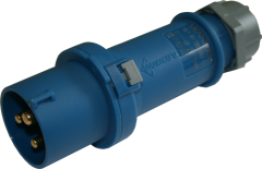 CEE-Stecker 16 Amp. 3 Pol. 230 Voltblau