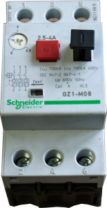 Motorschutzrelais 2,5-4,0 Amp. für Kompressor 350/10/2/50 D