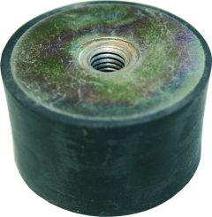 Gummischwingelement M 8 Durchm. 30 mm, Höhe 30 mm,2xIG