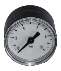 Manometer 0-10 bar, 40 mm / 1/8" hinten   