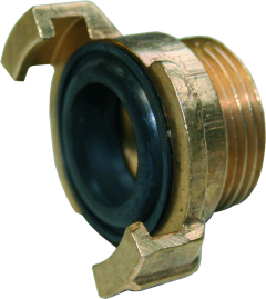 Messingkupplung 1/2" AG 