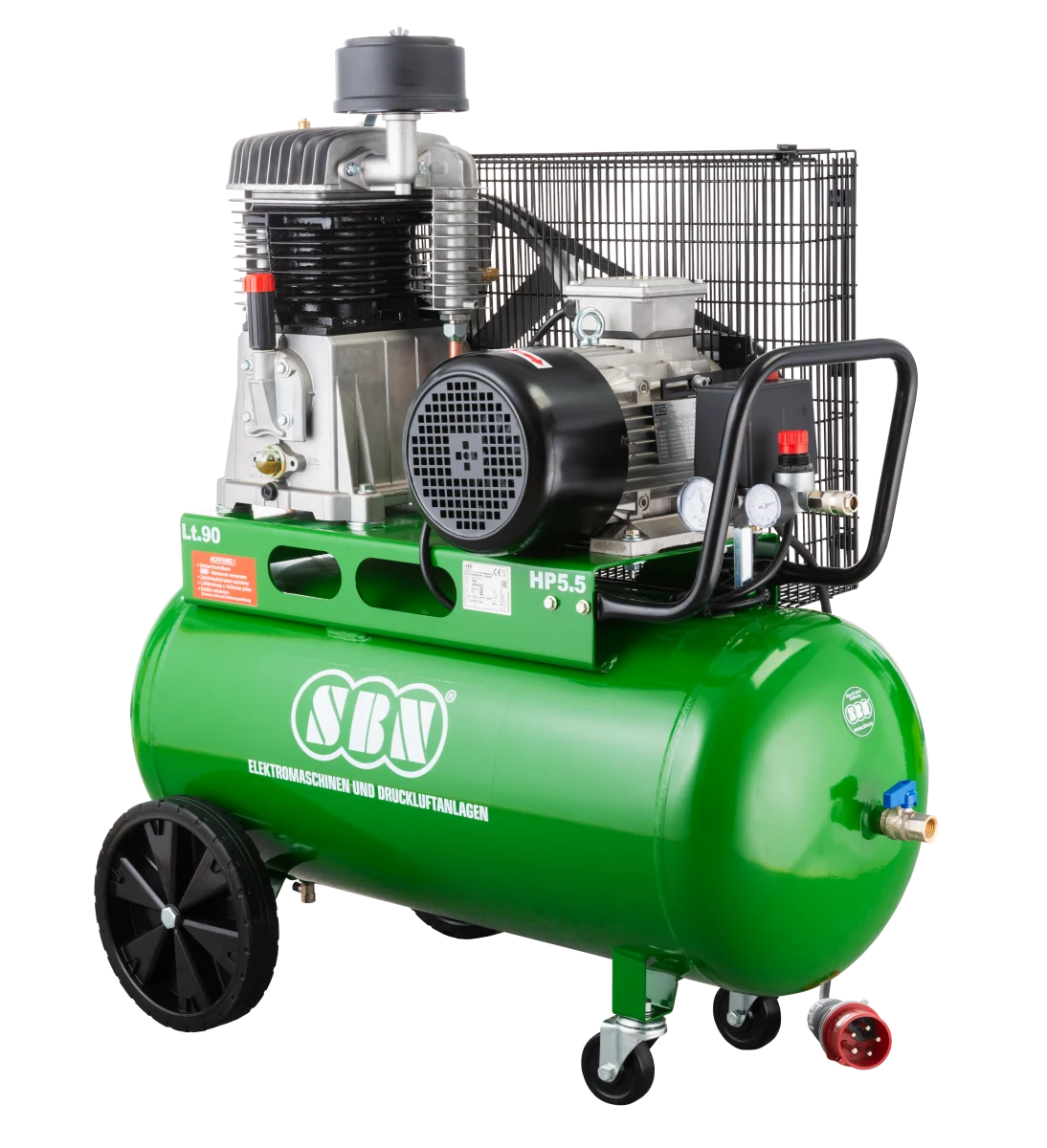 Grüner fahrbarer SBN Kompressor 01061